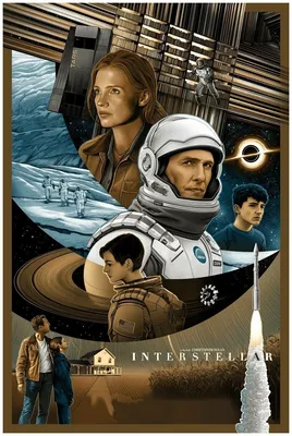 Постер Интерстеллар | купить картину в раме Interstellar в Украине