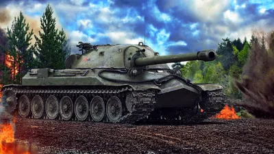Стоит ли качать ИС-7 в World of Tanks. Делюсь своим мнением и опытом игры  на этом танке | Apple of Games | Дзен