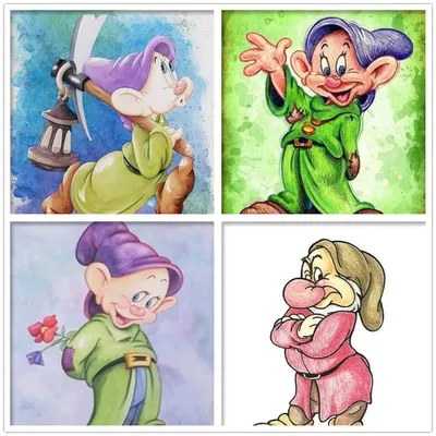 Картинка Disney Белоснежка и семь гномов Мультфильмы