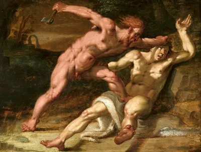 Каким предметом Каин убил Авеля? | Пикабу