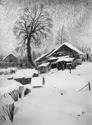 Зима карандаш: лицензируемые стоковые иллюстрации и рисунки без  лицензионных платежей (роялти) в количестве более 25 610 | Shutterstock