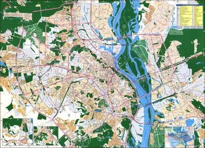 Фотообои Карта Киева на стену. Купить фотообои Карта Киева в  интернет-магазине WallArt