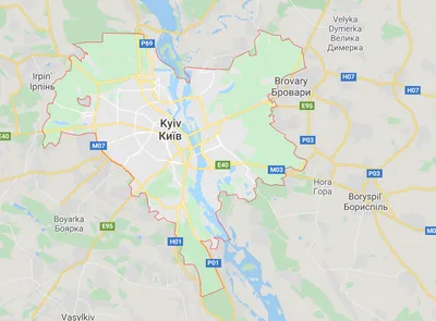 Карта Киева — Киев Сердце Славян