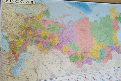 Карта России (векторный формат)