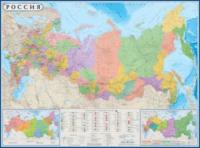 Карта Народы России