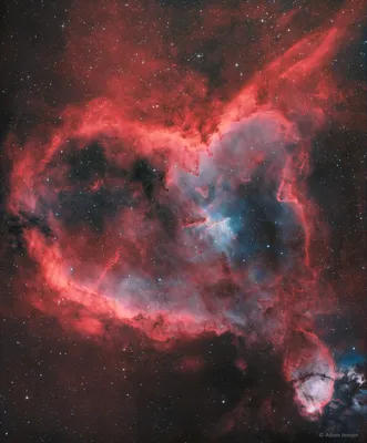 APOD: 2022 February 14 - In the Heart of the Heart Nebula