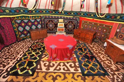 Казахская юрта