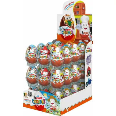 Яйцо шоколадное Kinder Сюрприз для девочек 20г купить по цене 3.89 руб. в  интернет-магазине Детмир