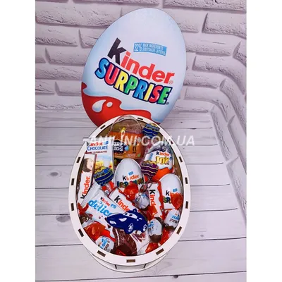 Купить Kinder Киндер сюрприз яйцо из шоколада