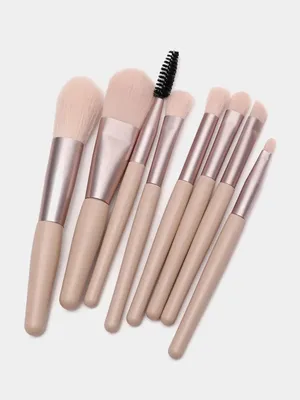 Набор кистей для макияжа MAANGE makeup brush set Marble розовый (10шт)  купить со склада недорого | Продажа, отзывы, применение