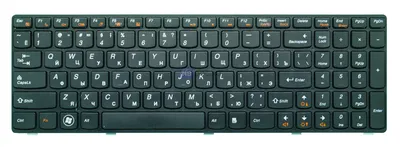 Клавиатура для ноутбука Lenovo 25-202727 чёрная купить в Москве по цене 500  ₽ - NBDOC