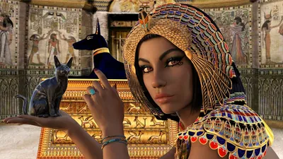 Zendaya as cleopatra on Craiyon