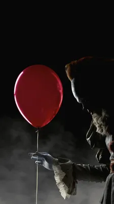 Обои Оно, Клоун, It, Bill Skarsgard, Scary Clown, 4k, Фильмы #15212