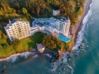 Отели Кобулети, Грузия со своим пляжем, все включено, цены на 2024 год,  первая линия у моря