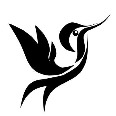 Рисунок Летающей Колибри Классическая Иллюстрация Маленькой Птичих Птиц  Изолированных На Белом Фоне — стоковая векторная графика и другие  изображения на тему Горизонтальный - iStock