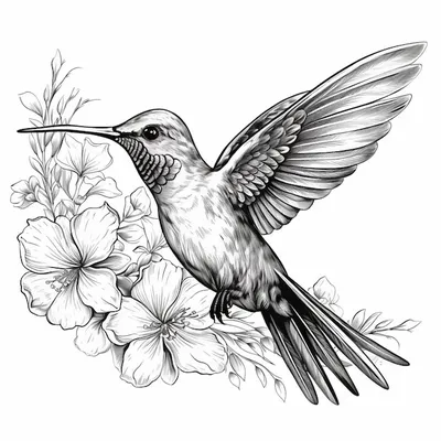 Колибри Птица Рисунок - Бесплатное изображение на Pixabay - Pixabay