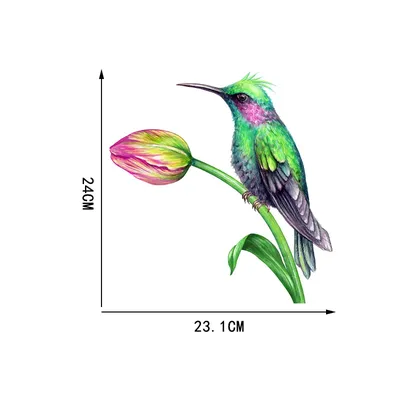 Птичка колибри , нарисованный масляными…» — создано в Шедевруме