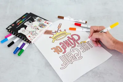 Как нарисовать ЗВЕЗДОЧКУ фломастерами простые рисунки с радугой - YouTube