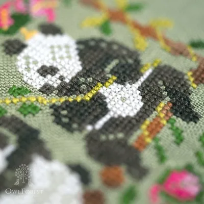 Красивый вид 2 Набор для вышивания крестом с печатной схемой на ткани Joy  SundayF013 купить в интернет-магазине rukodelki