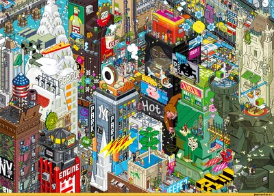 красивые картинки :: Pixel Art (Пиксель Арт, Пиксель-Арт) / картинки,  гифки, прикольные комиксы, интересные статьи по теме.