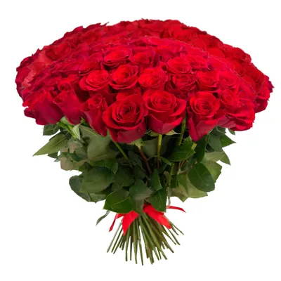 Красные розы в шляпной коробке L | доставка по Москве и области