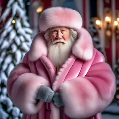 Креативный Дед Мороз собирается на …» — создано в Шедевруме