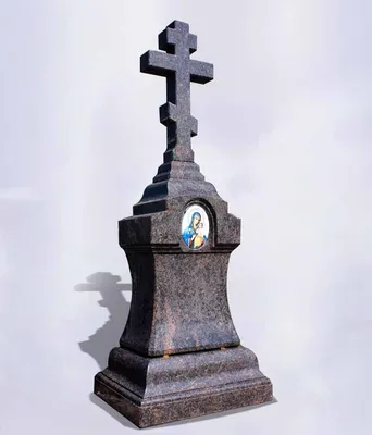 Крест на могилу из гранита заказать по цене от 60 000 руб – купить  православный гранитный крест в Москве и МО в каталоге надгробий с фото