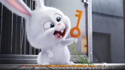 Мягкая игрушка Кролик Снежок - Диапазон вязаной радости