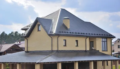 Мансардная крыша частного дома цена за монтаж в Монолит-домстрой
