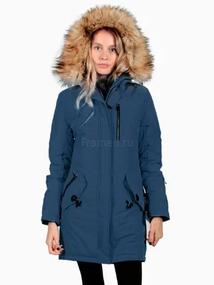 Куртка парка женская зимняя теплая - купить в Москве