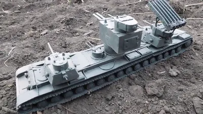Тяжёлый танк СССР с ужасающим вооружением КВ-6 - Как ў Беларуcі
