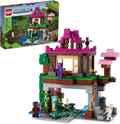 Amazon.com: LEGO Minecraft The Training Grounds Toy Building Set 21183  Minecraft Toy for Kids, Boys and Girls Age 8+ Years Old, Building Kit with  House, Cave, Trapdoor, and Ninja, Rogue and Bat