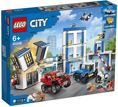 Купить LEGO City 60246 Polizeistation ЛЕГО Полицейский участок в  интернет-магазине Diskontshop.eu Германия всего за 15 975 руб. в