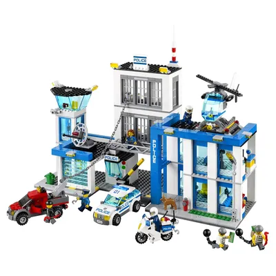 Конструктор LEGO® City Police Полицейский участок 60316 - 1a.lv