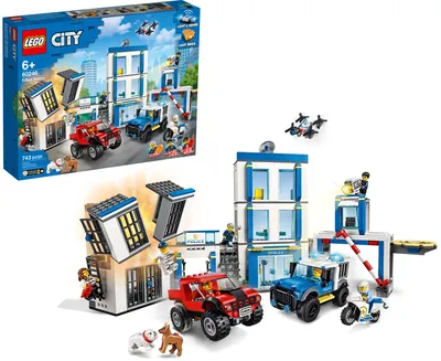Конструктор LEGO City 60370 Полицейский участок - погоня купить в Москве |  Доставка по России.