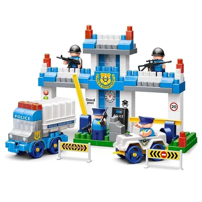 Конструктор \"Полицейский участок\", 996 деталей, аналог Lego City 60047  (ID#209773038), цена: 69 руб., купить на Deal.by