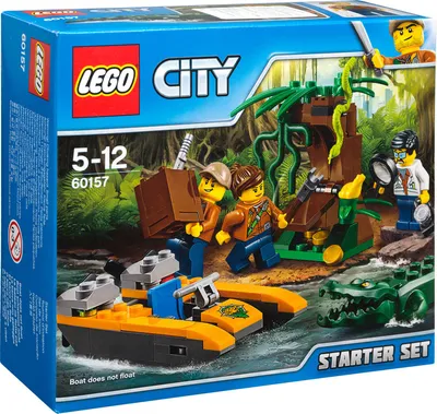 Конструктор Lego City Джунгли 60157 - купить с доставкой в Самаре в  Перекрёстке