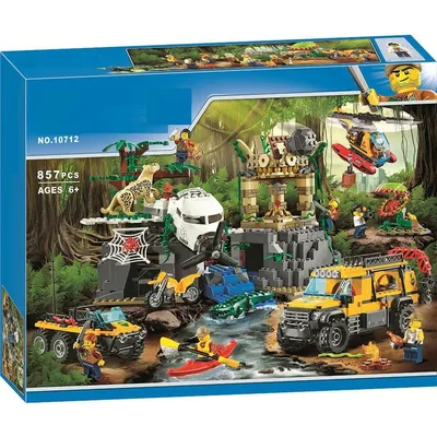 LEGO® City - База исследователей джунглей - YouTube