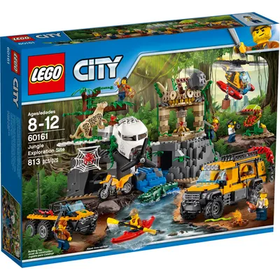 Конструктор LEGO City 60161: База исследователей джунглей - Магазин игрушек  - Фантастик