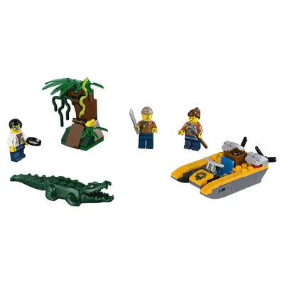 Конструктор BELA «База исследователей джунглей» 10712 (Аналог LEGO City  60161), 857 деталей