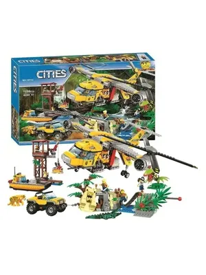 Конструктор Lari «Миссия: Исследование джунглей» 10710 (Аналог LEGO City  60159), 397 деталей
