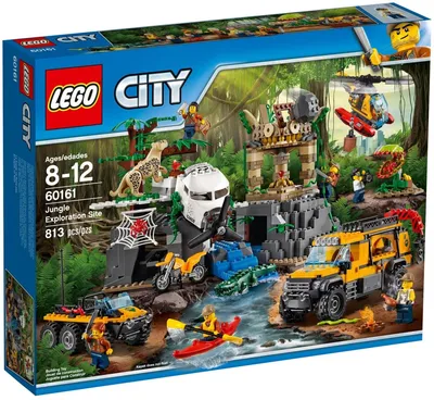Конструктор LEGO City 60161 База исследователей джунглей купить в Москве,  СПб, Новосибирске по низкой цене