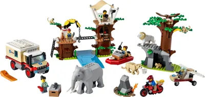 Лего Сити Передвижная Лаборатория в Джунглях 60160 - Весёлое видео для  детей про #LegoCity - YouTube
