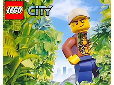 Набор «Джунгли» для начинающих Jungle Starter Set номер 60157 из серии Сити  / Город (City) Конструктор LEGO (ЛЕГО)