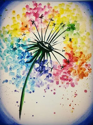 Рисунки на свободную тему легкие и красивые красками (50 фото) » рисунки  для срисовки на Газ-квас.ком