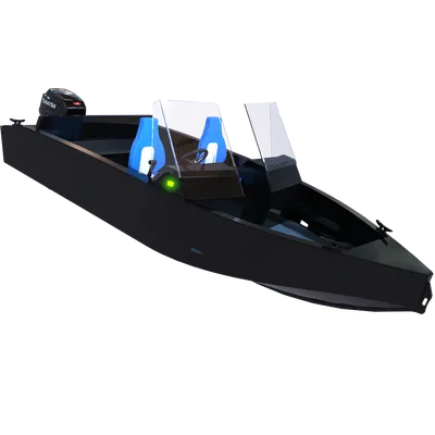 Лодка Realcraft 440. Купить катер из алюминия | Завод Салют