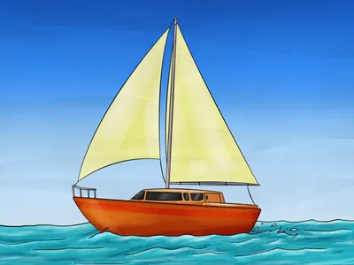 Универсальная модель французской прогулочной лодки «Спортиак-2» с парусом -  картинка из статьи «Обзор одноместных маленьких лодок» - Barque.ru