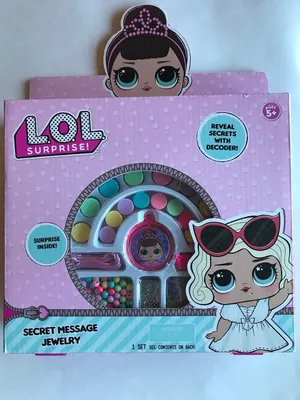 Amazon.com: LOL Surprise Secret Message Jewelry Set + Decoder Beads Cord  Etc Surprise Inside : Everything Else