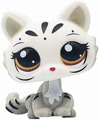 Lps Cat Original Littlest Pet Shop Bobble Head Toys Deer #634 #2499 #2486  White Spots Green Snowflake Eyes For Girls Collection - Action Figures -  AliExpress