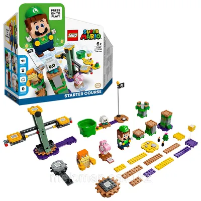 LEGO: Стартовый набор «Приключения вместе с Луиджи» Super Mario 71387 (id  95551674), купить в Казахстане, цена на Satu.kz